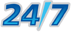 Image saying 24/7 Emergency Services